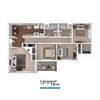 Hampstead Heath Luxury Homes in Hampton VA 3 Bed 2 Bath Floorplan 3 Bed 2 Bath Floorplan of Hampstead Heath Luxury Homes in Hampton VA